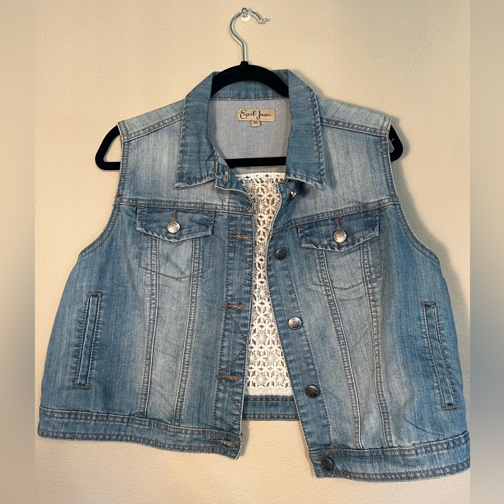 Denim vest